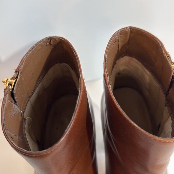 Micheal Kors Size 7 Leather Booties - Picture 7 of 9